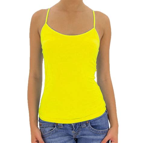 yellow camis